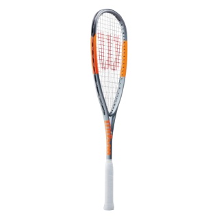 Wilson Squashschläger Hammer Lite (120g/kopflastig) grau/orange - besaitet -